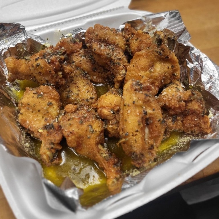 Breaded Chicken, Wings, Jo Jos and Ordering